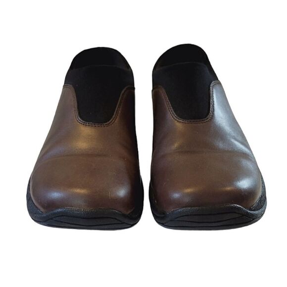 Merrell Primo Moc Dark Coffee Leather Air Cushioned Slip-on Shoe 8 - Picture 3 of 9